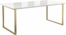 Банкетный стол Taylor Gold&White в аренду