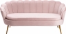 Двухместный диван Shell Pink в аренду