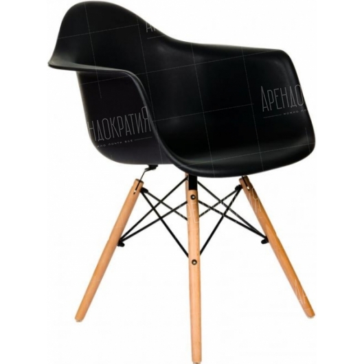 Стул Eames DAW Black в аренду