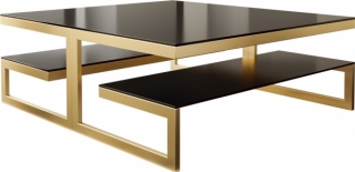Andrea Gold Black