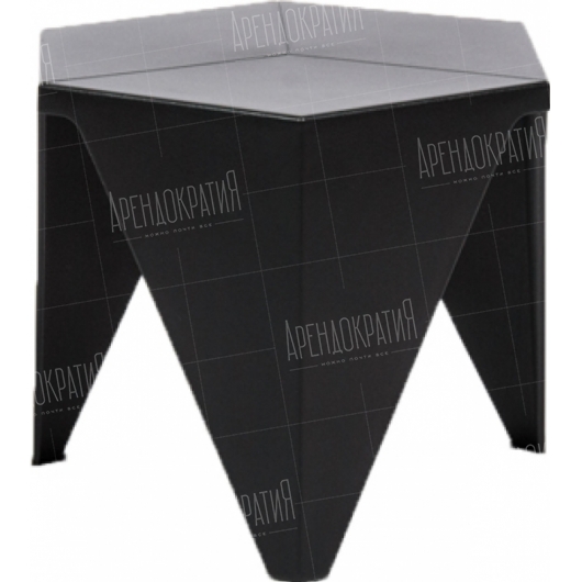Журнальный стол Hexagon Black в аренду