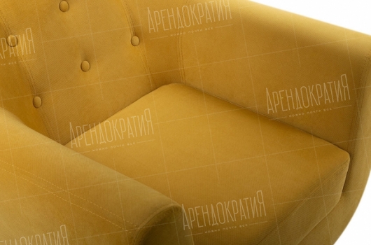Кресло Rotterdam Yellow в аренду