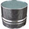 Журнальный стол Barrel Table Silver в аренду