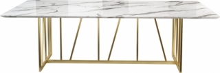 Slash Gold White мрамор