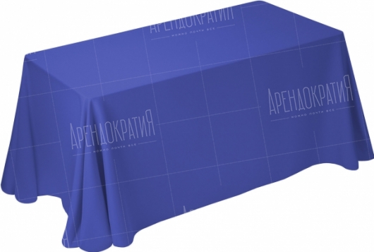 Скатерть прямоугольная Pantone 286 U в аренду