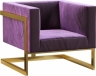 Кресло Andrian Purple в аренду