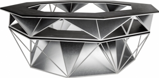 Hexagon Ring Silver