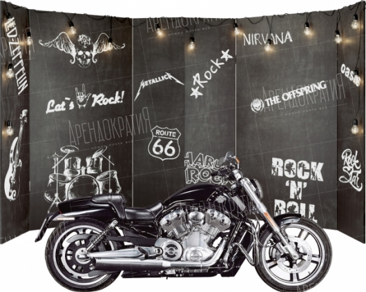 Фотозона с мотоциклом Harley V-ROD Muscle в аренду