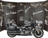 Фотозона с мотоциклом Harley Fat Boy в аренду