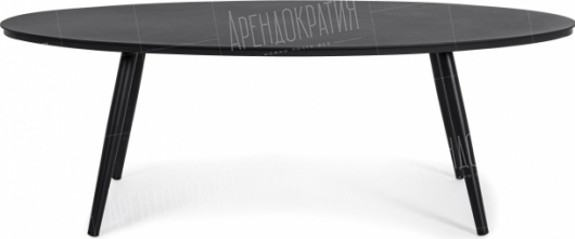 Журнальный стол Cleo 90 Black в аренду