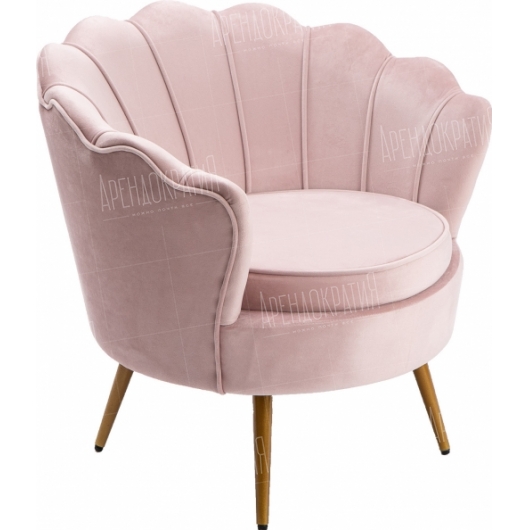 Кресло Shell Pink в аренду