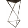 Фуршетный стол Triangle Silver Black в аренду